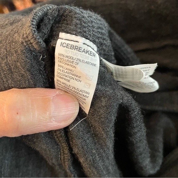 Icebreaker Gray Skirt Merino Wool Sporty Athletic Layer Mini Short Size Small - Picture 8 of 15